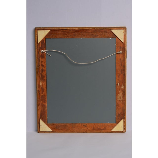Antique Louis XVI Gilt Wooden Ornate Gesso Wall Mirror For Sale - Image 4 of 12