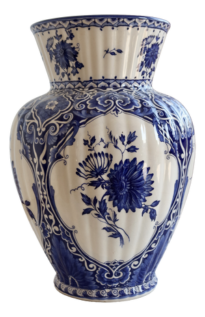 Large Vintage Earthenware Vase, 1980s