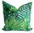 Contemporary Miami Palm Leaves Pillow Cover For Sale - Image 10 of 11