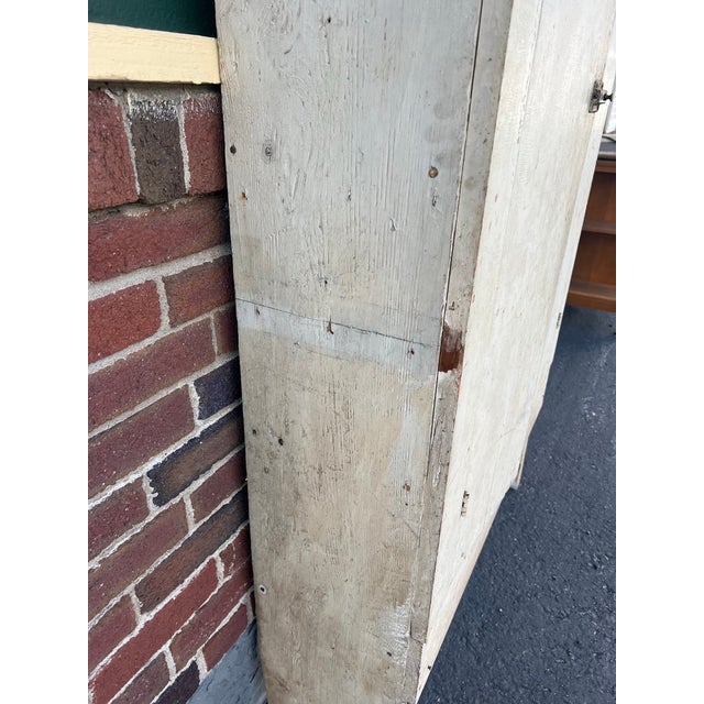Farmhouse 19th Century Primitive Pine Jelly Cupboard For Sale - Image 3 of 12