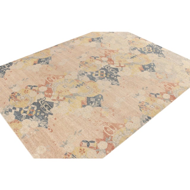 This 5x8 rug design is an exciting new addition to the Homage Collection by Rug & Kilim—an encyclopedia of styles...