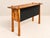 Mid-Century Modern Console Table With Two Drawers, Zebrawood, Black For Sale - Image 3 of 12