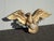 Syroco Vintage French Country Syroco Patriotic American Eagle Gold Wall Picture Plaque For Sale - Image 4 of 13