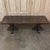 Wood Grand Country French Elm Double Pedestal Dining Table For Sale - Image 7 of 18