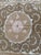 Decorative Neutral Tan Suzani Tribal Textile 4' X 4'9'' For Sale - Image 4 of 18