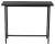 Herringbone Tile Console Table in Black Steel by Warm Nordic For Sale