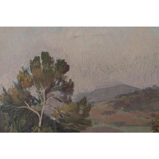 Catalan Artist, Landscape, Oil on Canvas, Framed For Sale - Image 4 of 9