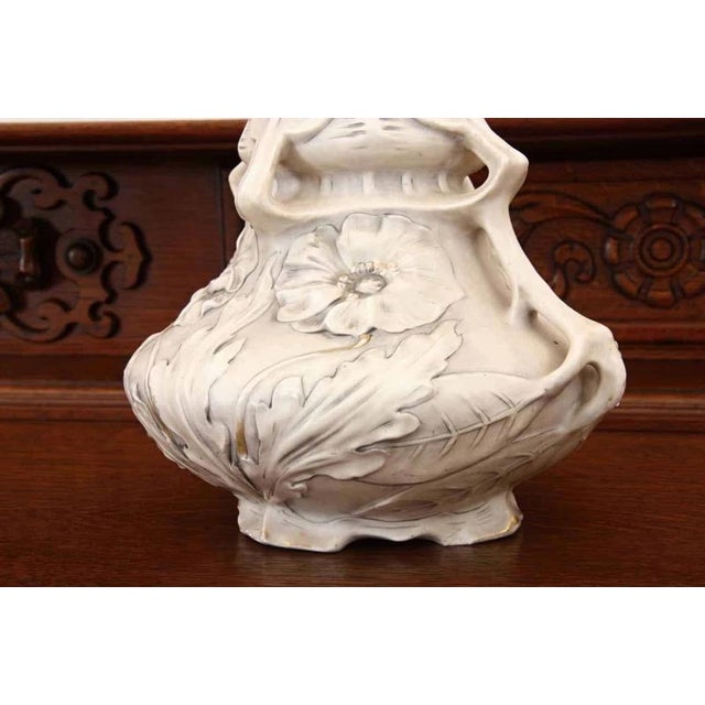 Art Nouveau Vases from Royal Dux, 1895, Set of 2 For Sale - Image 3 of 5