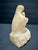 Abstract 1960s Larry Mohr Carved Alabaster Sculpture Signed From Artist Estate For Sale - Image 3 of 8