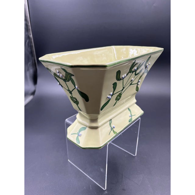 Mid 20th Century Italian Cachepot by Maioliche, Deruta For Sale - Image 10 of 13