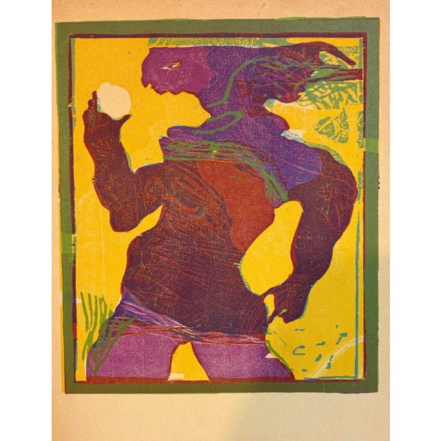 1969 "Figurenkalender" (figure calendar) by German artist Peer Wolfrsam, published by Eremiten-Presse, Düsseldorf. A folio...