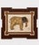 A fun and unusual set of four artist-signed animal paintings featuring an elephant, rhinoceros, lion, and camel. Each is...