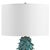 2020s Mina Teal Blue Table Lamp For Sale - Image 5 of 7