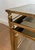 Metal 1940s Neoclassical style brass nesting tables. French work by Maison Jansen. For Sale - Image 7 of 12