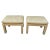 Pair of Billy Baldwin Style Silk Pillow Top Ottomans or Stools For Sale - Image 13 of 13