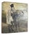 R.V. Manago, Figure with Donkey, 20th Century, Painting For Sale
