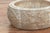 Mediterranean Deep Relief Floral Stone Round Bowl For Sale - Image 3 of 6