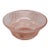 Federal Glass Pink Depression Era Cereal Bowl Diana Swirl Optic Pattern 4942b For Sale