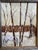 Vintage Original Oil Painting Horse in Snowy Landscape, Framed For Sale In Los Angeles - Image 6 of 17