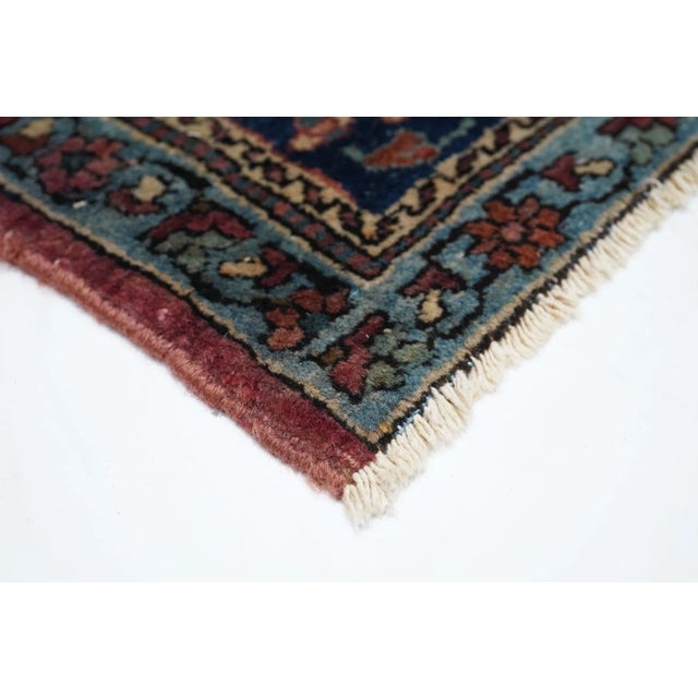 1910s Antique Mohajeran Sarouk Rug 6'10'' x 10'4'' For Sale - Image 5 of 10
