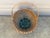 Wood Early 20th Century Splint Oak Egg Gathering Basket With Green Woven Detail For Sale - Image 7 of 11