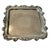 Mid-Century Poole Silver-Plated Footed Serving Tray, Circa 1950, 12” Square For Sale - Image 9 of 14