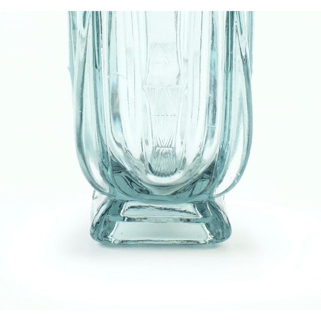 Polychrome Glass Vase, Northern Europe, Mid-20th Century For Sale - Image 4 of 5