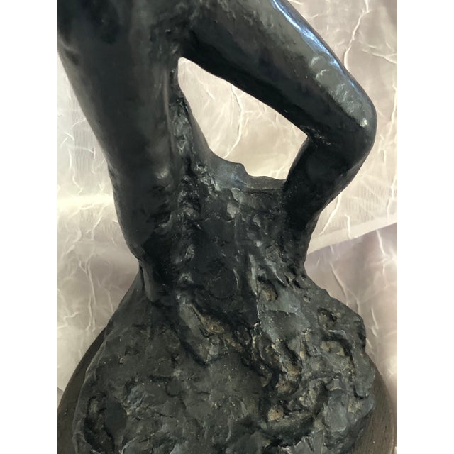1966 Pierre Bonnard Nude Girl Bathing Alva Studio/Albright Gallery Statue For Sale - Image 10 of 12