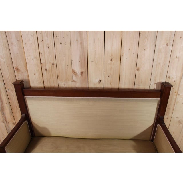 Traditional Turkish Restoration Swan Neck Sofa For Sale - Image 3 of 9