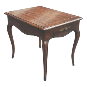 Henredon Four Centuries Red Oak Single Drawer Side Table