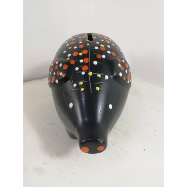 Mid-Century Modern Ceramic Piggy Bank from Bitossi, Italy, 1960s For Sale - Image 3 of 11