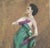 1981 Rare French Givenchy Couture Fashion, Bulgari Jewelry Print, Matted For Sale - Image 4 of 5