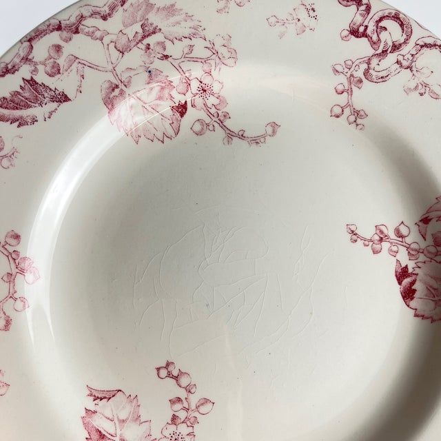 Terre De Fer Dinner Plates from KG Lunéville, Set of 6 For Sale - Image 5 of 11