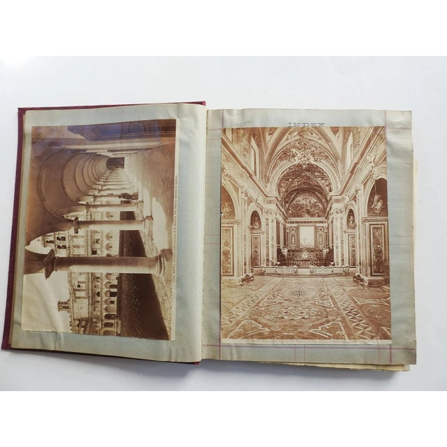 Antique Bound Collection Grand Tour Albumen Photographs For Sale In Seattle - Image 6 of 12