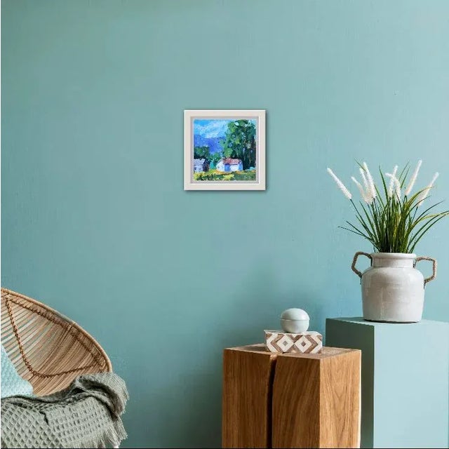 Contemporary Impressionist Oil Painting Landscape For Sale - Image 11 of 12