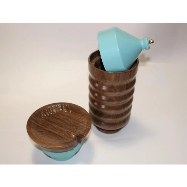 Contemporary Acquamarina Decorative Pieces by Meccani Studio for Meccani Design, Set of 2 For Sale - Image 3 of 9