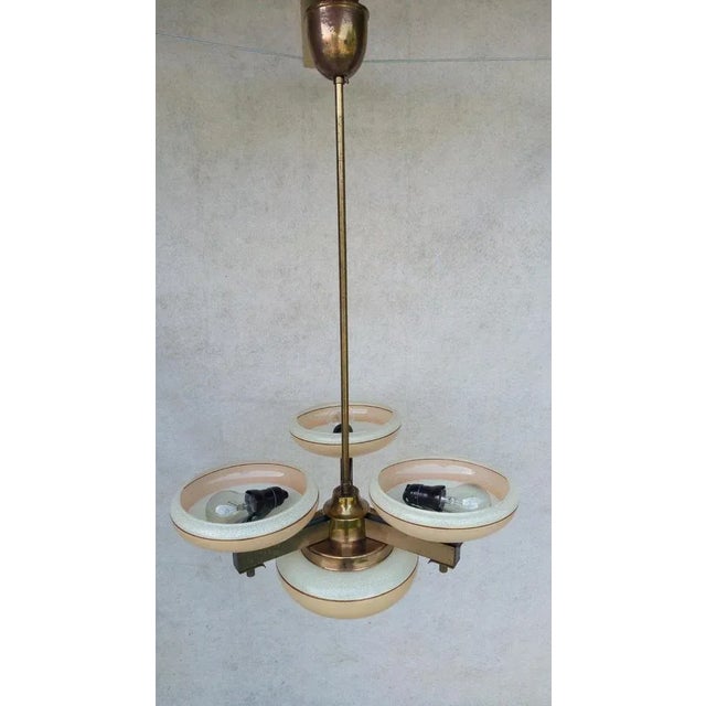 Vintage Model 6448 Chandelier from Zukov For Sale - Image 11 of 18