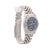 Modern Vintage Rolex Datejust 36mm Blue Dial Diamond Bezel Watch For Sale - Image 3 of 5