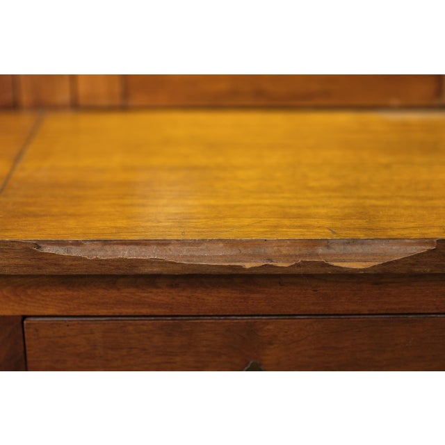 1960s 1960s Walnut Veneer Kitchen Storage Cabinet For Sale - Image 5 of 16