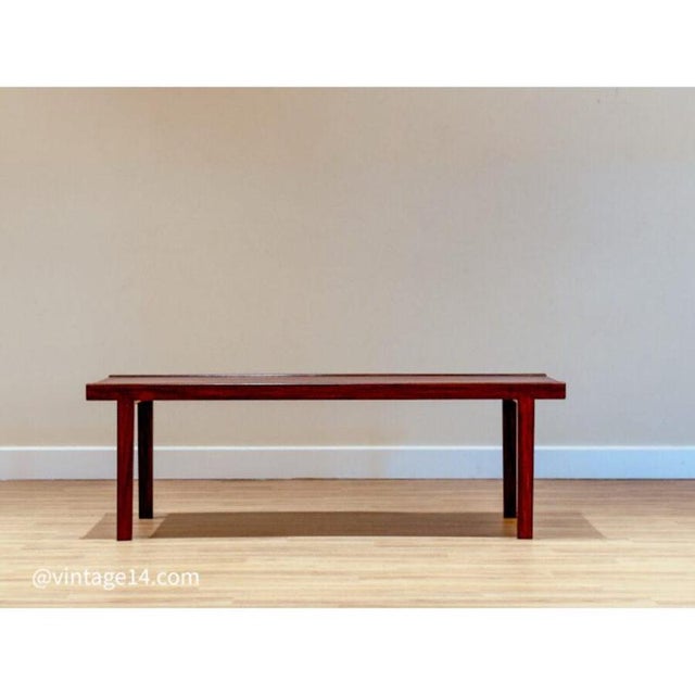 Mid-Century Walnut Coffee Table from McIntosh For Sale - Image 12 of 12