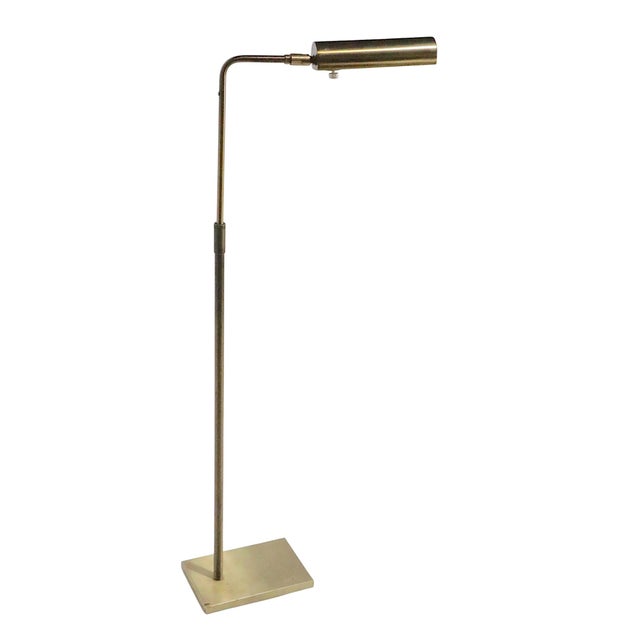 Adjustable Pharmacy Style Floor Lamp by Koch & Lowy Circa 1970’s For Sale - Image 13 of 18