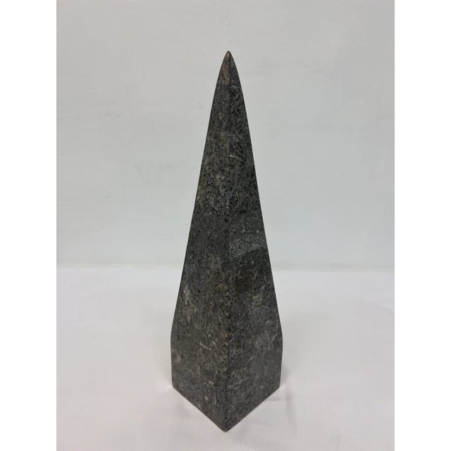 Stone Tessellated Stone Obelisk For Sale - Image 7 of 13