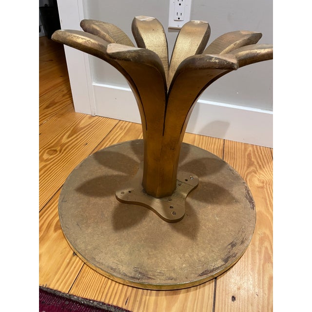 Vintage Nacre Shell Round Side Table 1960's For Sale - Image 9 of 11