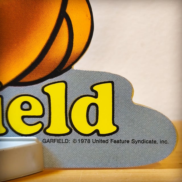 1970s Garfield Table Lamp by Jim Davis, Italy, 1978 For Sale - Image 5 of 18