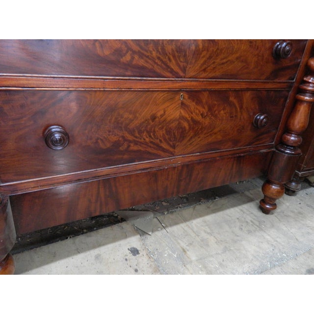 Antique Regency Mahogany Chest of Drawers For Sale - Image 17 of 18