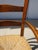 Wood and Straw Grandfather's Armchair, 1980s For Sale - Image 3 of 12