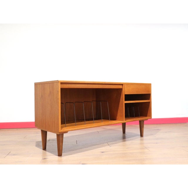 Mid-Century Modern Mid Century Modern Vintage Teak Media Record Tv Cabinet Hutch by G Plan For Sale - Image 3 of 15