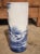 Pair of Early 1900’s Cobalt Blue and White Cylinder Form Vases From Holland For Sale In Dallas - Image 6 of 13
