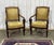 Mahogany Armchairs with Crossbars, 19th Century, Set of 2 For Sale - Image 4 of 18