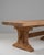 Mid 20th Century 20th Century French Oak Trestle Dining Table For Sale - Image 5 of 18